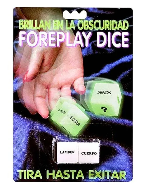 DADOS FLOURECENTES PD8001-00 FOREPLAY DICE