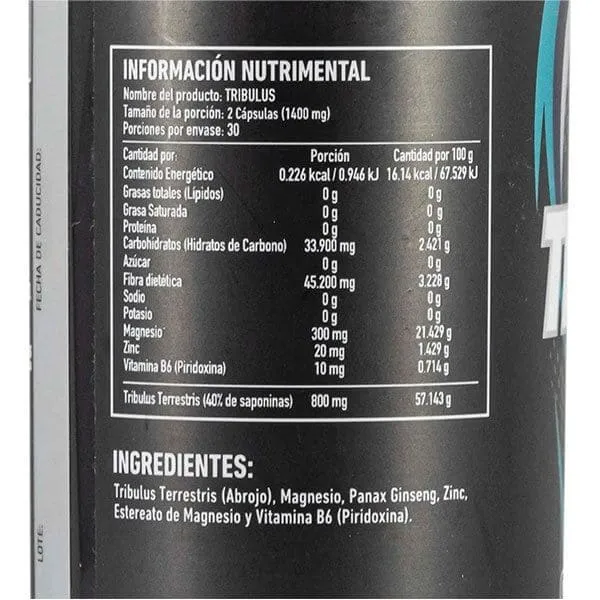 Tribulus suplemento alimenticio 60 caps mayoreo