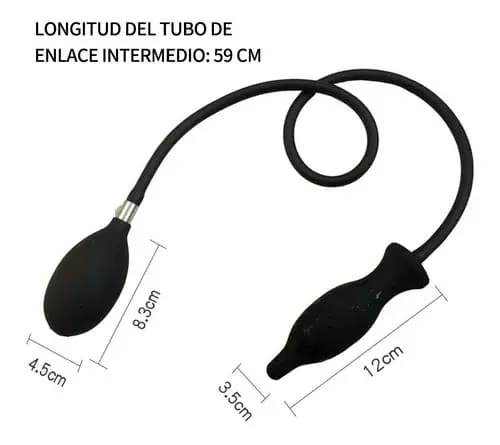 PLUG ANAL INFLABLE MODELO 2